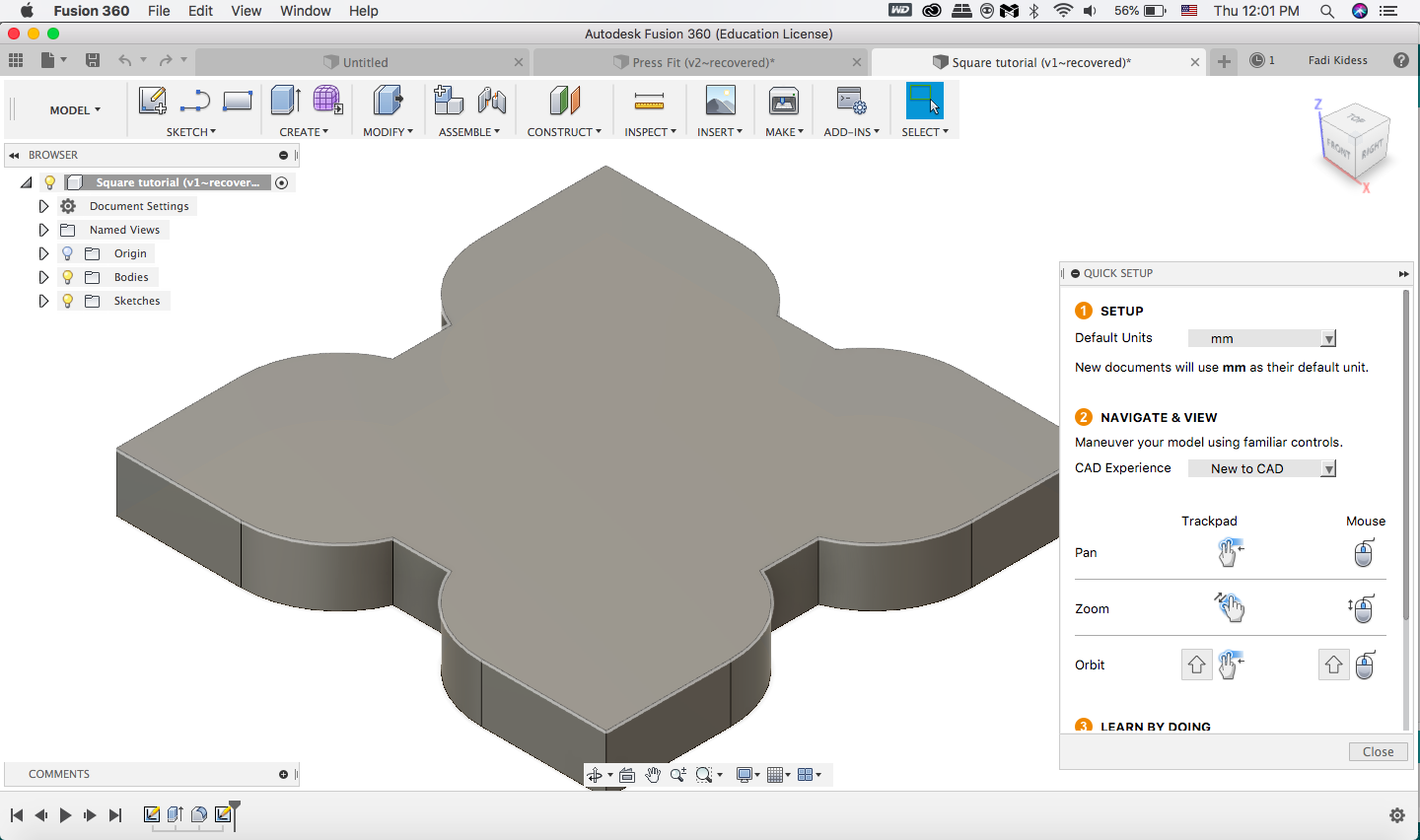 Tutorial : How to use Fusion 360 for your laser cutting projects ?